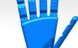 Mano robótica de la ilusión de mano de goma (RHI)