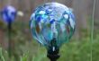 Reemplazar un globo de vidrio roto en una luz con energía solar