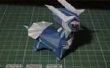 Cómo hacer una figura de Pokemon Dialga de papel