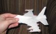 Impresionante modelo de aeroplano de papel!!!!!! 