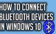 Cómo conectar dispositivos Bluetooth en Windows 10
