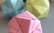 DIY estilo de Sonobe Origami bola de pastell