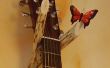 Soporte de pared para Guitarra / gancho-libre, rápido y sucio