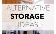9 Ideas de almacenamiento alternativo