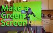 Cómo hacer y utilizar una pantalla verde