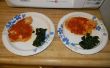 Talapia Chutney de tomate con verduras marchitas para 2