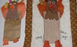 Proyecto de costura de acción de gracias gratis: Cómo convertir el proyecto de arte de papel de un niño en una pieza de arte de tela