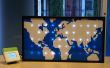 Sparkle Motion: Un LED mapa mundial impulsado por datos globales de tráfico de Twitter