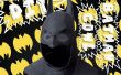 Batman capucha del arte de la espuma