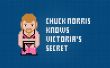 Chuck Norris y Secret de Victoria - gratis punto de Cruz PDF patrón