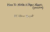 Cómo hacer una kipá de papel