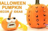 Ideas de decoración de la calabaza de Halloween simple