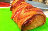 Lomo de cerdo envuelto en Bacon