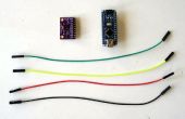 Arduino Nano: Sensor acelerómetro giroscopio MPU9250 brújula I2C con Visuino