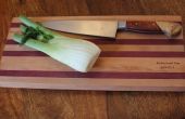 Hacer una tabla de cortar de madera simple