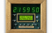 Reloj de pared de Arduino DCF77 maestro