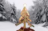 ¿Gire a la antigua madera palets en un hermoso árbol de Navidad