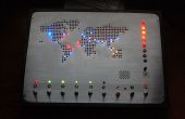 Panel de Control LED mundo