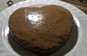Torta corazón de Chocolate simple