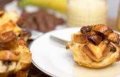 Muffin de chocolate plátano tostadas francesas | Cocinando con Benji