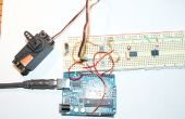 Controlando un motor Servo de RC con un Arduino y dos interruptores momentáneos
