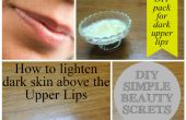 Cómo aclarar la piel oscura por encima del labio superior – remedios caseros