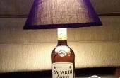 Lámpara de botella de la bebida