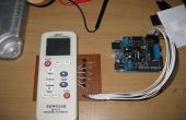 Construir un tablero de circuitos de transistor para control mando de aire acondicionado con Arduino