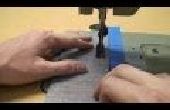 Cómo coser una costura básica / automotriz tapicería