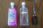Químico líquido reutilizable barato frasco dispensador - frotar Alcohol, etc.