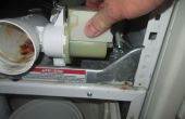Reemplazar una bomba de drenaje en un Kenmore / Whirlpool lavadora