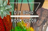 Decoraciones de sala Bohemia DIY