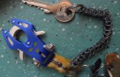 Robusto y Flexible cadena de metal (de llaves)