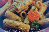 Crema Curry Rigatoni (pasta de 16 minutos)