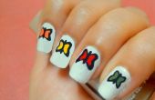 Nail Art Tutorial-mariposa en uñas