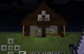 Minecraft pe pequeña casa Medieval