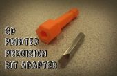 3D Printed Precision Bit Adapter