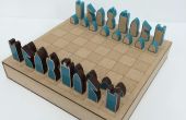 Sistema de ajedrez del corte del Laser moderno