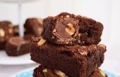 Avellanas y turrón de almendras Chocolate Brownies (con secreto)