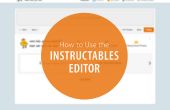 Cómo utilizar el Editor de Instructables