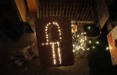 Jerry-rig su vieja Navidad luces en un tablero de Led