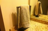 Estante de toalla de mano - la hice en TechShop