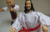 Jesús hablando de Kung-Fu y Calvo bebé Buda amigo
