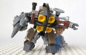 LEGO Bioshock Big Daddy y la hermanita