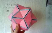 Bola de origami de color