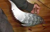 Hacer un cuchillo enorme y épico "La hoja del delfín" por sólo $8 (espada pequeña)