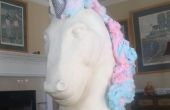 Arroz Krispies escultura: Tutorial unicornio