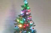 Cambio de color RGB luces de árbol de Navidad