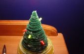 Mini árbol de Navidad (con luces!) 