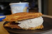 Sándwiches de helado de galleta calabaza